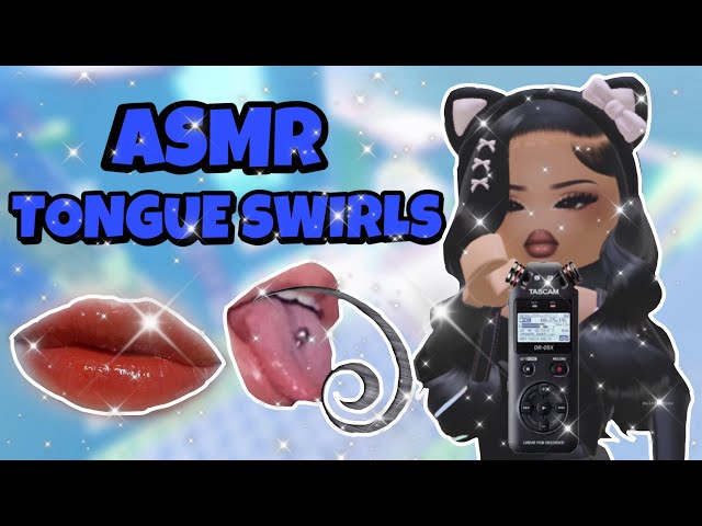 Roblox ASMR ☆ TONGUE SWIRLSSSsss, Super Sensitive & Tingly    ≥︺‿︺≤