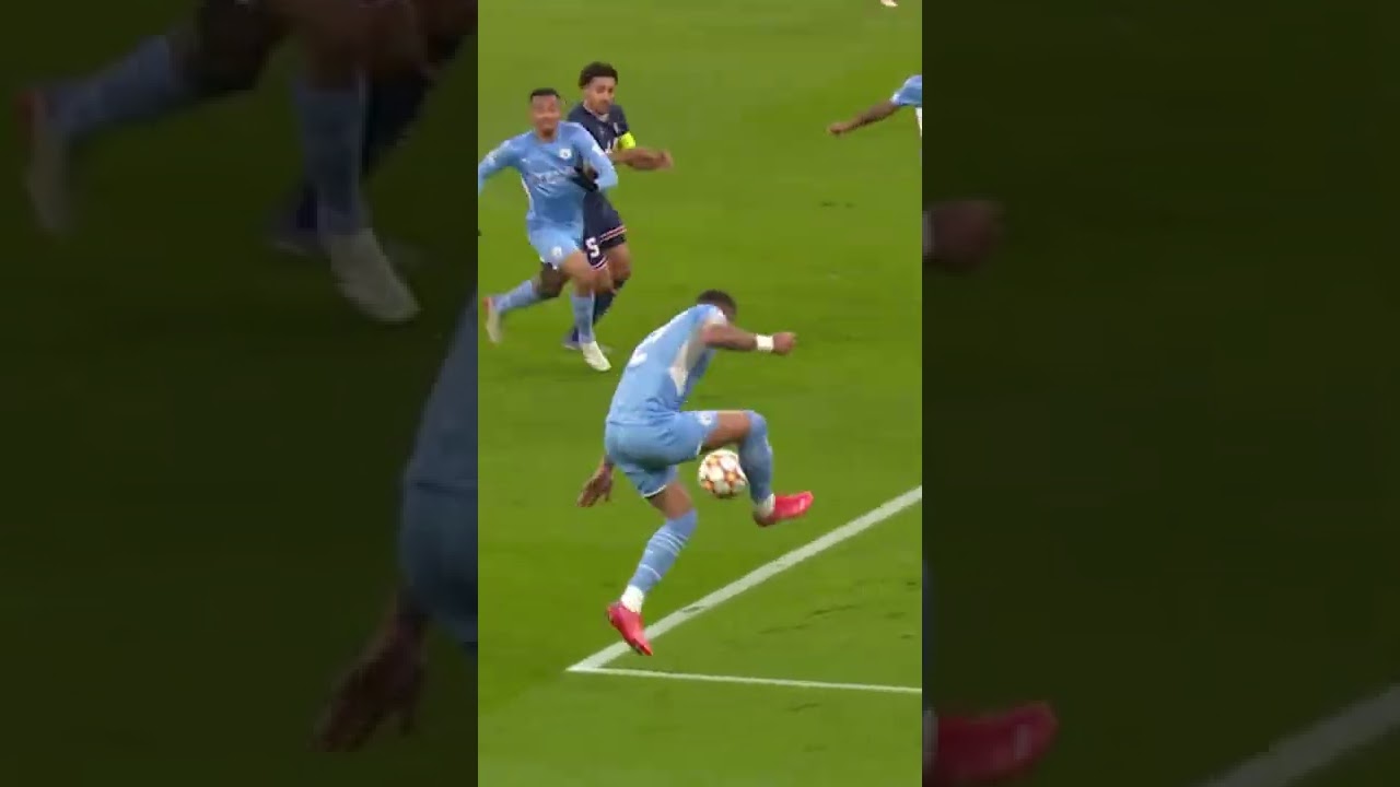 Sterling's goal against PSG 🔥❌ 