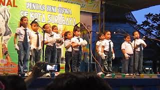 Pentas seni 2012. TK Dunia Anak Surabaya