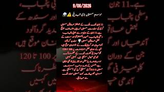 موسم میں بڑی تبدیلی ⚠️⛈️🌪️#weather #pakistan #weatherupdate #pakistanweather