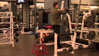 Front Grip Rear Foot Elevated Split Squat (RFESS)