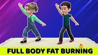 FULL BODY FAT BURNING EXERCISE FOR CHILDREN