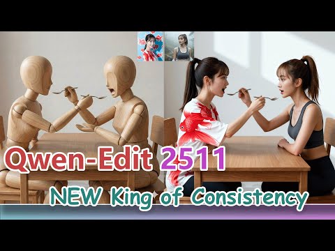 Qwen Image Edit 2511 The NEW King Of Consistency Anime To Real Relighting Product Design