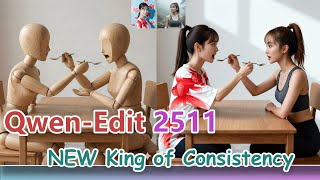 Qwen Image Edit 2511: The NEW King of Consistency|Anime to Real, Relighting & Product Design screenshot 1