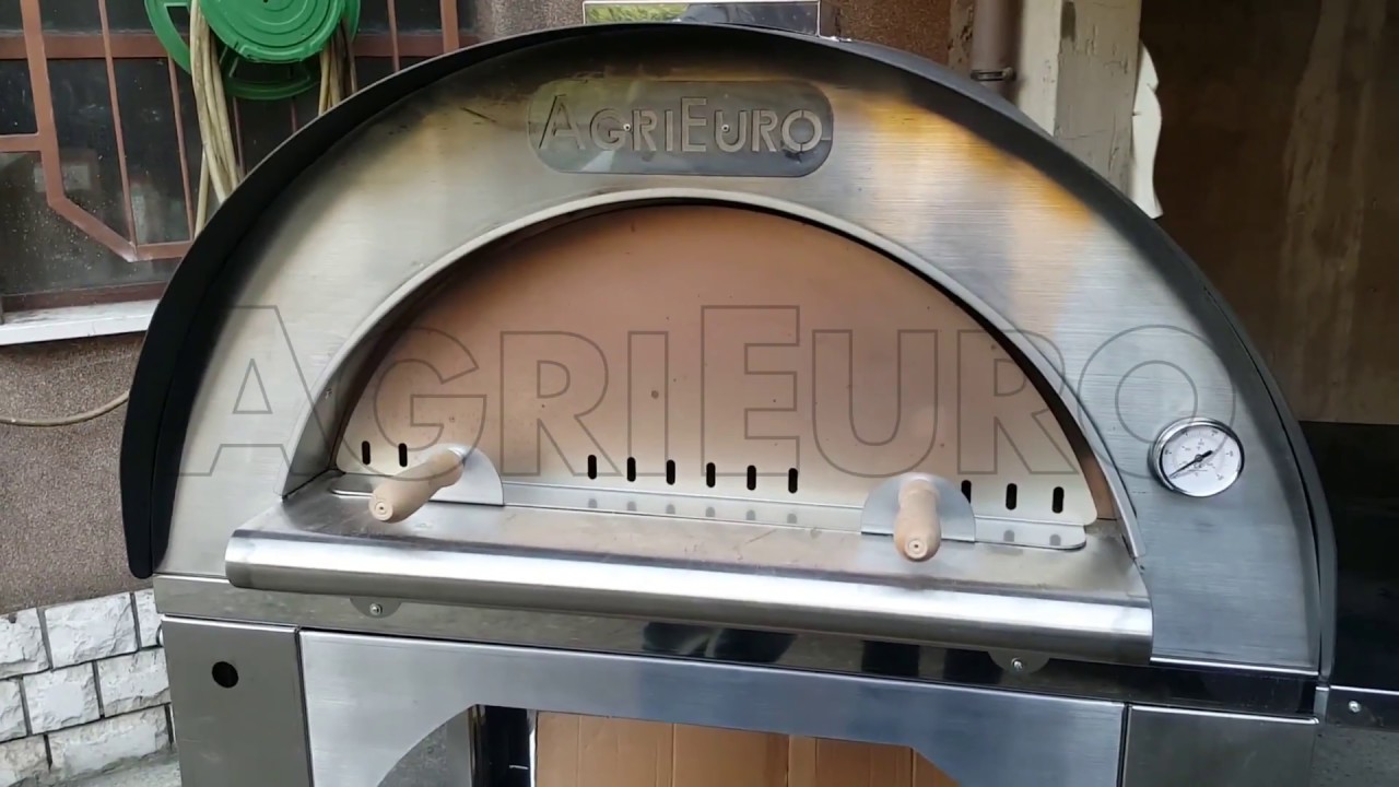 Montaggio dettagliato del forno a legna da esterno Cibus AgriEuro - YouTube