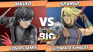 LMBM 2024 Losers Semis - MkLeo (Joker) Vs. Spargo (Cloud) Smash Ultimate - SSBU