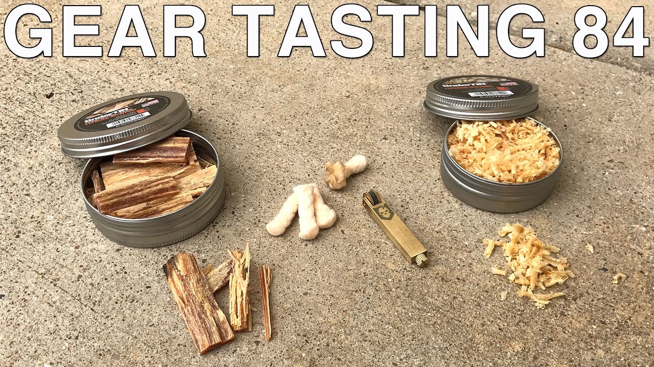 Medical Items A New BCG Fire Starting Options Gear Tasting 84 YouTube