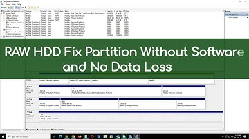 How to Solve RAW Hard Disk Partition Problem Without Software and No Data Loss