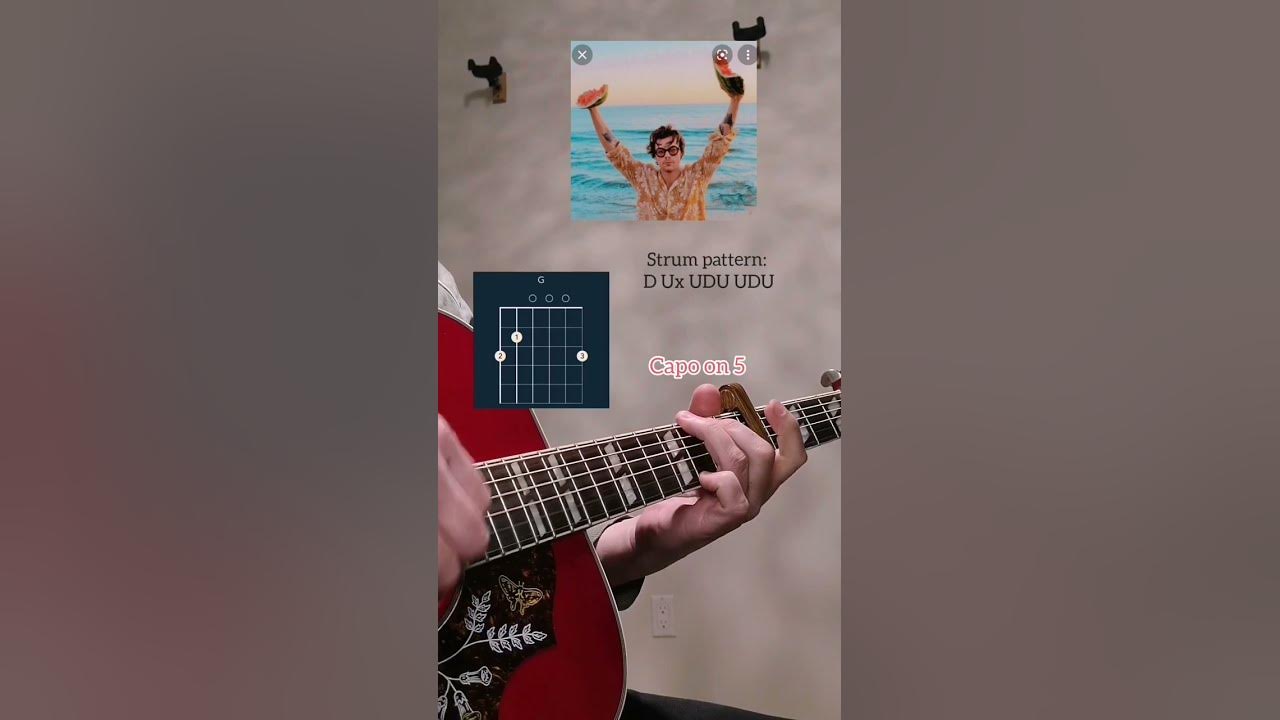 Guitar lesson - Watermelon Sugar - Harry Styles