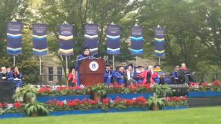 Justice Sonia Sotomayor speaks at URI commencement 2016.