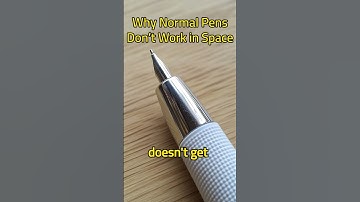 Why Normal Pens Don’t Work in Space #zerogravity #nasa #spaceexploration #sciencefacts