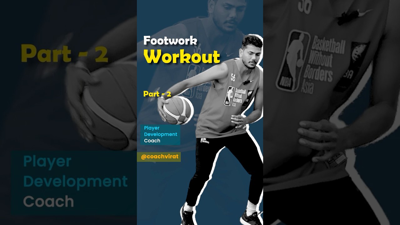 Footwork Workout Part-2 | Drag Move & Scoop Finish | CoachVirat