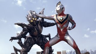 ウルトラマンガイア VS ニセウルトラマンガイア/ミーモス Ultraman Gaia VS Fake Ultraman Gaia/Meemos