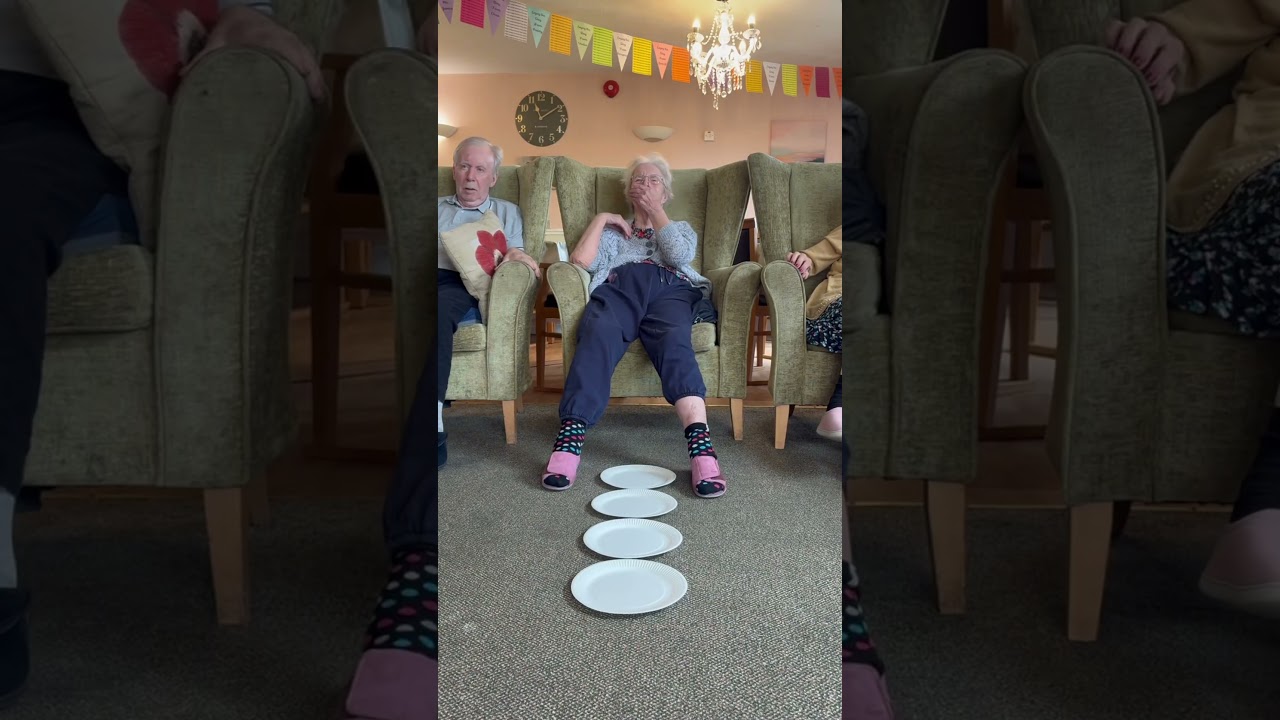 5 Exercise Activities In Care Homes 🙌 #carehomes #activity #activities #game #games