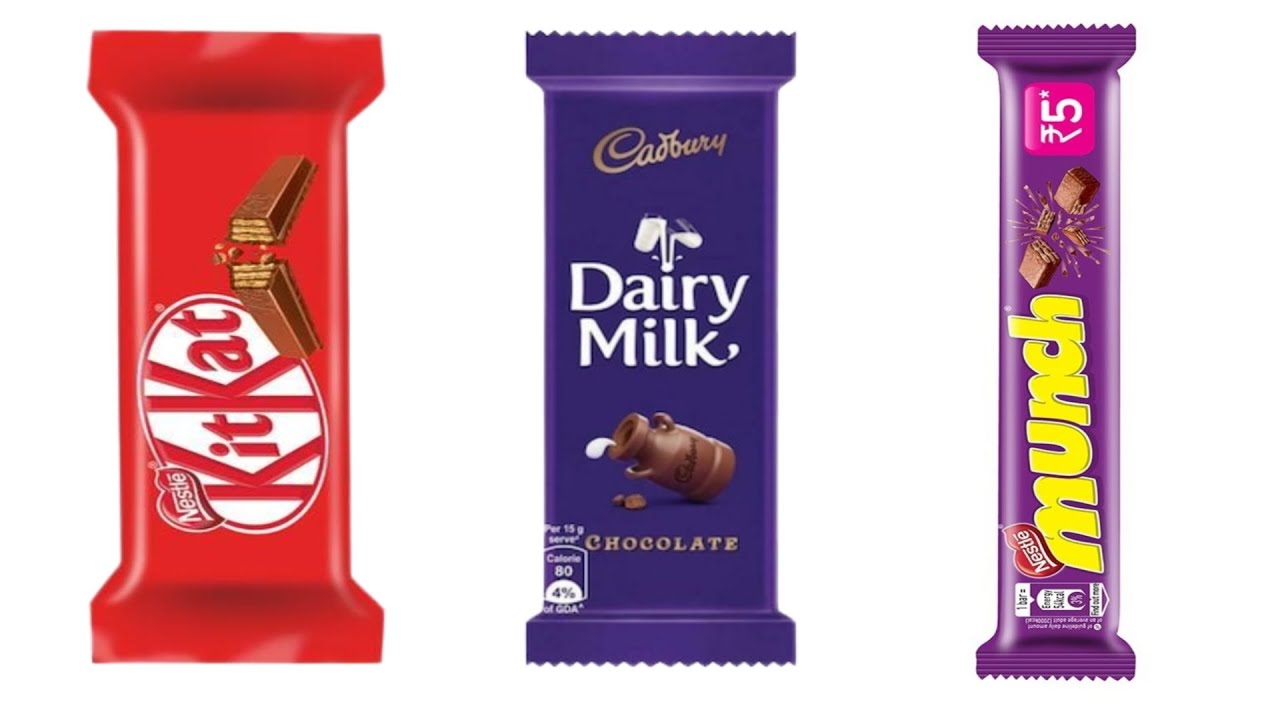 Unboxing KitKat Vs Dairy Milk Vs Munch chocolate Video kitkat,dairy