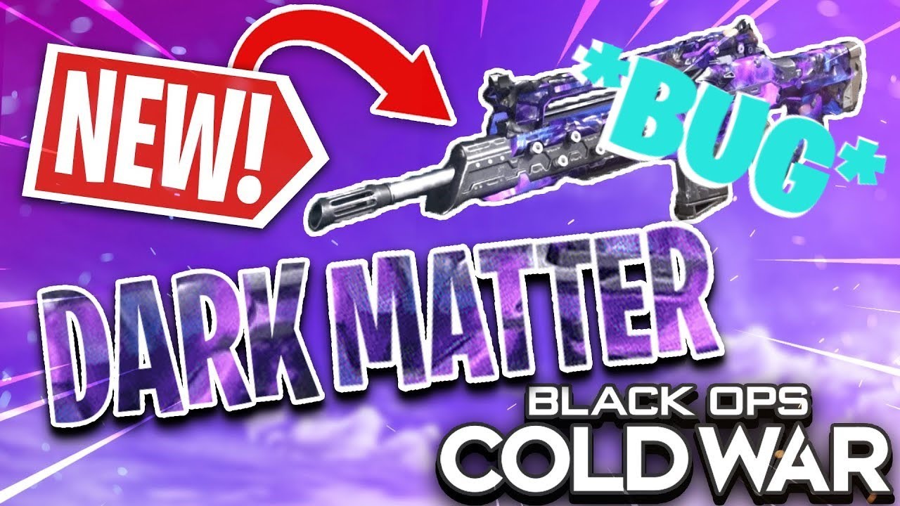 COLD WAR ZOMBIES - DARK AETHER CAMO IS GLITCHED *BUG*