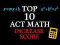Score Higher On The ACT Math 