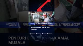 Curi Uang di Kotak Amal Musala, Pencuri Terekam CCTV