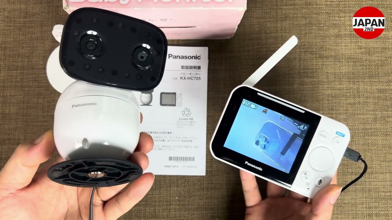 Panasonic - PanasonicベビーモニターKX-HC705-W Panasonic パナソニック⭐️ベビーモニター KX-HC705-W - メルカリ