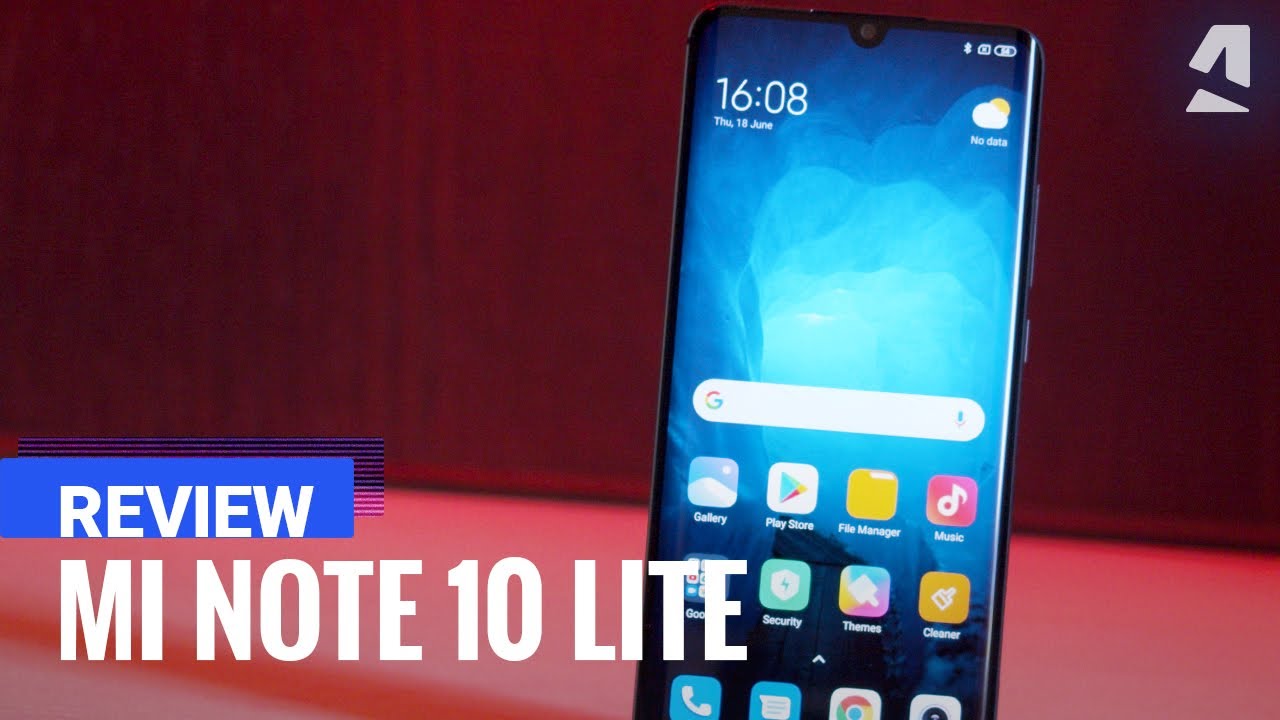 Xiaomi Mi Note 10 Lite - Full phone specifications