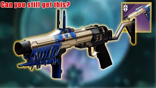 Can you still get Explosive Personality in Destiny 2? The ONLY way to get it