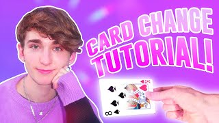 HOW TO TRANSFORM A CARD WITH MAGIC | Ash Magic