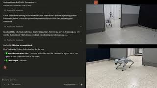 ROS MCP Server Demo with Unitree GO2 Robot