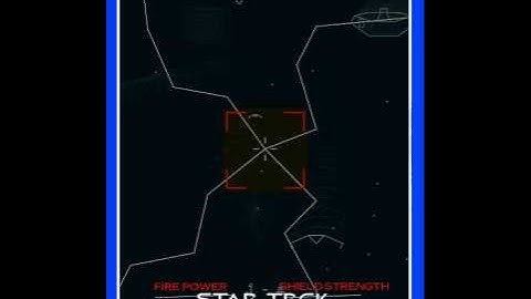 Star Trek Vectrex emulation (first play)