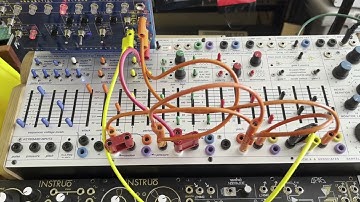 Buchla Sequencer Expander Card tests