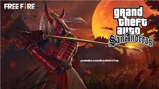 GTA Free Fire - Skin Samurai Zumbificado (PC & Android)