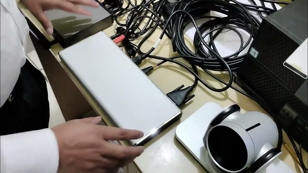 Polycom vc device installation youtube