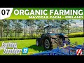 Crops are being planted &amp; the first cut of silage | Farming Simulator 22 | FS22 | Organic Farming