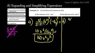 Shormann Calculus 1, Lecture 3