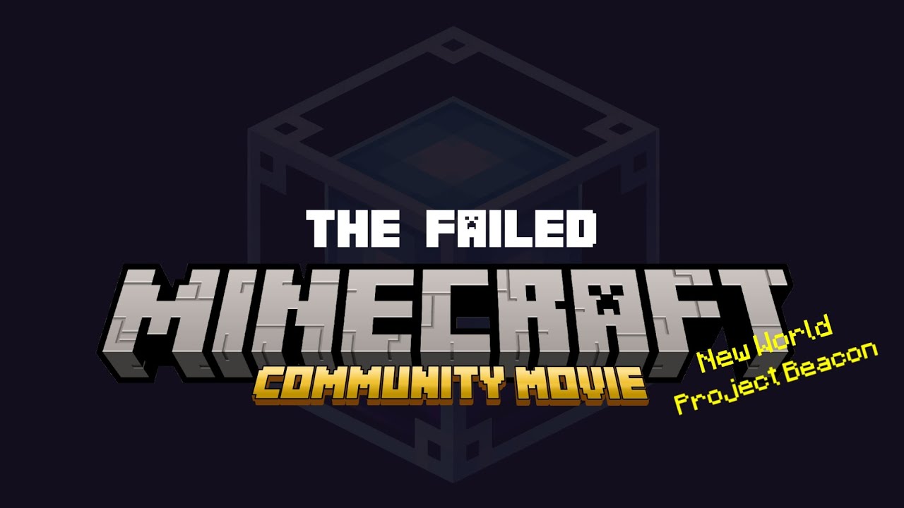 Project Beacon: The Failed Minecraft Community Movie #controversy - YouTube