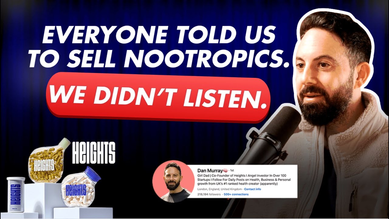 Dan Murray on the £25M Brain Health Brand Celebrities Swear By