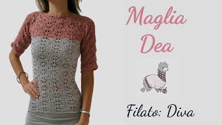 Maglia Dea / Blusa Crochet