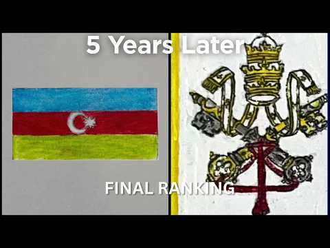 After 5 Years... I Finally Finished Every Country Flag