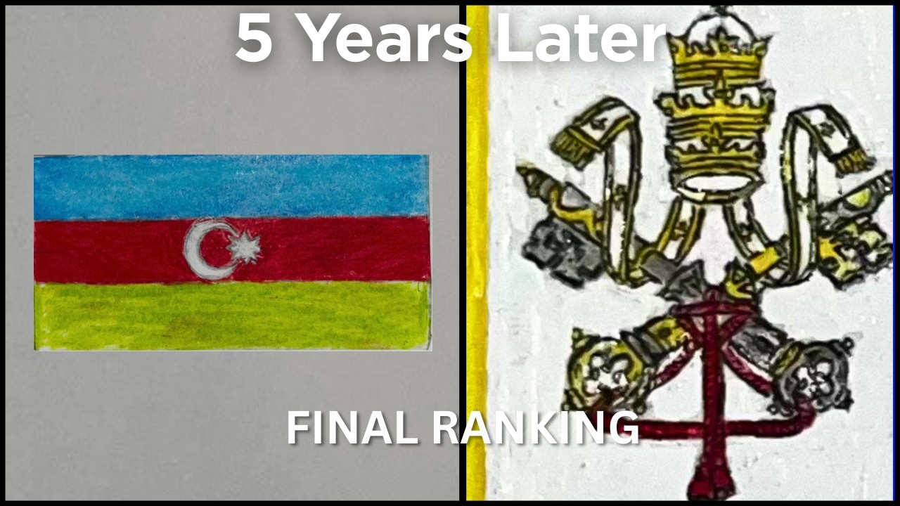 After 5 Years... I Finally Finished Every Country Flag