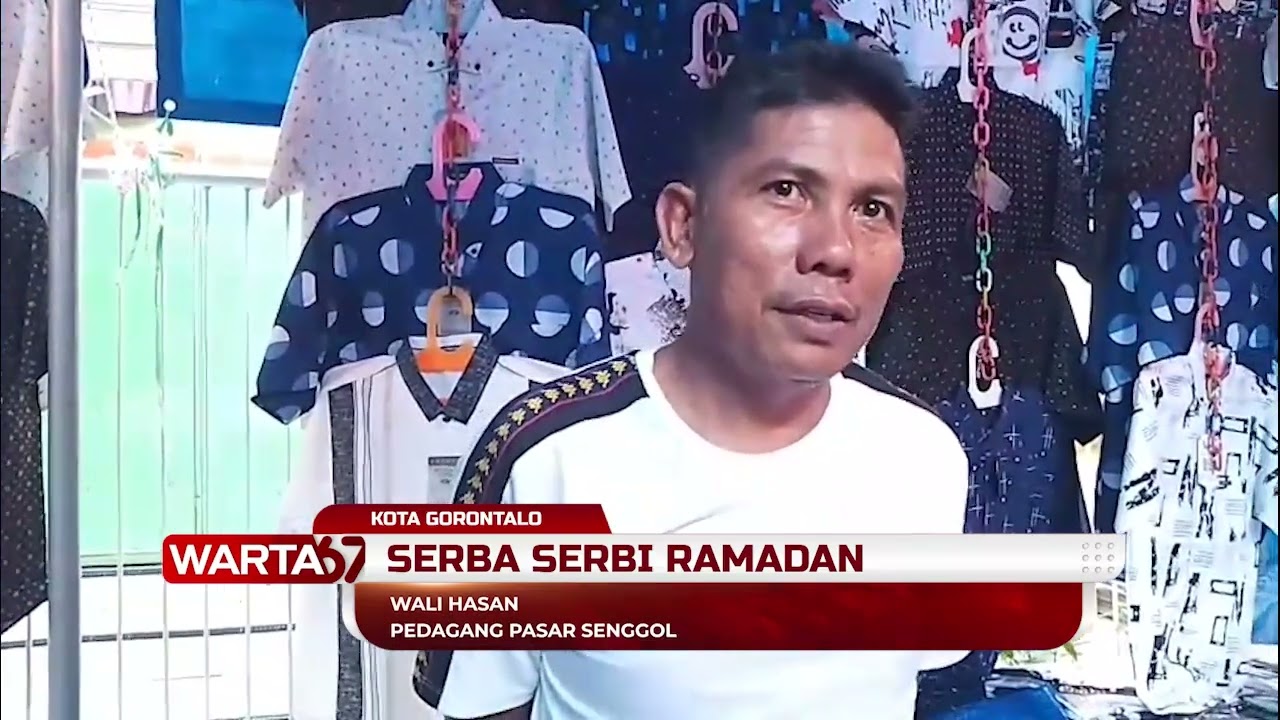 PANTAUAN PASAR SENGGOL GORONTALO, PEDAGANG MULAI PADATI LAPAK JUALAN