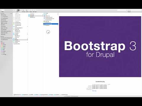 Sub Theme Drupal 8 (bootstrap)
