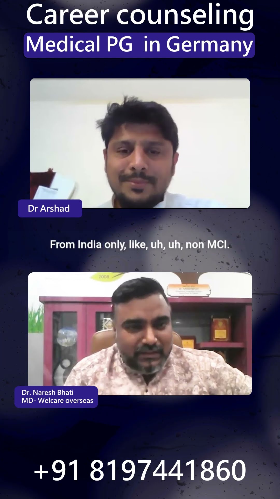 Dr. Arshad - Medical PG · Germany