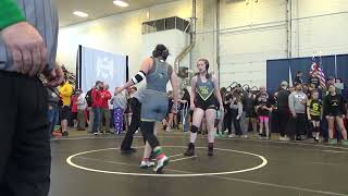 Jenna Ohlinger vs Isabella Williams, Brookfield, OHWAY Girls JH State, 31624