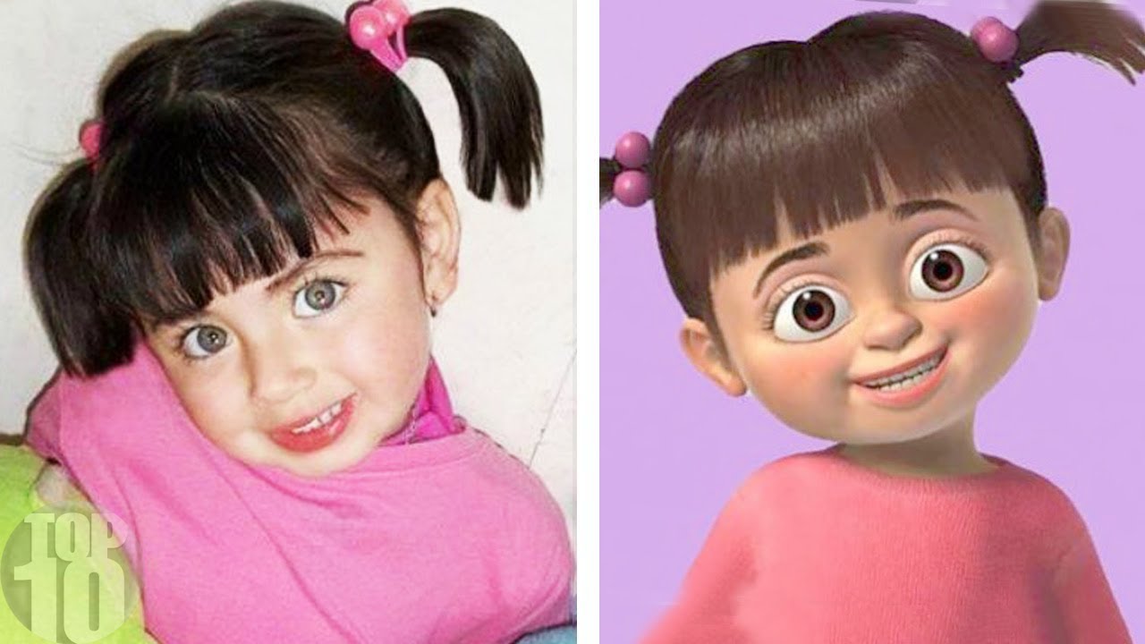 Real Life Disney Cartoon Characters