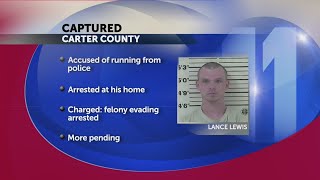 Carter County Chase suspect arrested