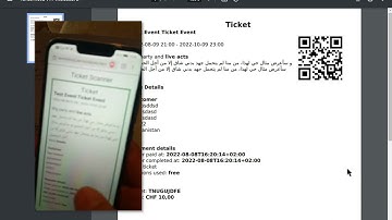 Ticket scanning for WooCommerce