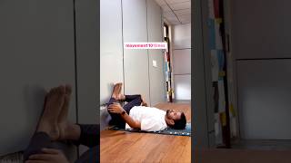 Legs Up The Wall Exercise | Improve Blood Circulation &amp; Joint Mobility | Simple Yoga Routine