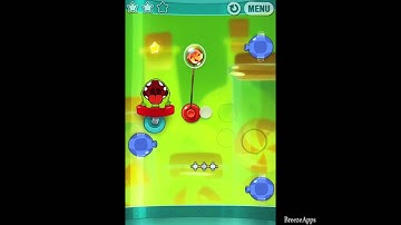 ‪Cut the Rope Experiments 3-8 Walkthrough 3 Star ‬(‪Sticky Steps)‬