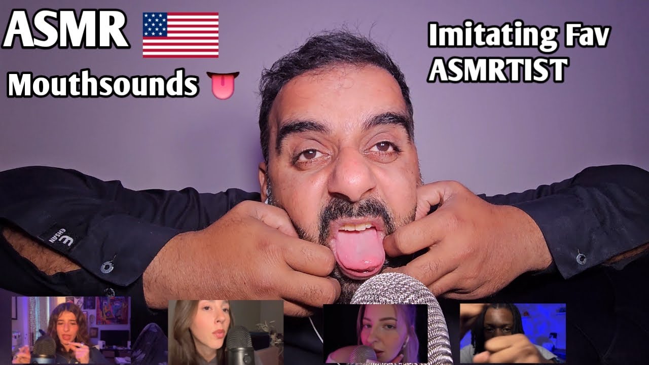 ASMR Mouthsounds 👄 - Imitating Fav ASMRTIST ( Tingly relaxing mouth sounds)
