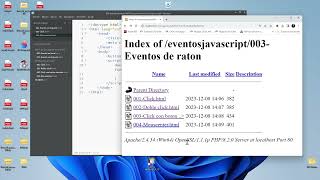 Programación de eventos y manejo del DOM en Javascript