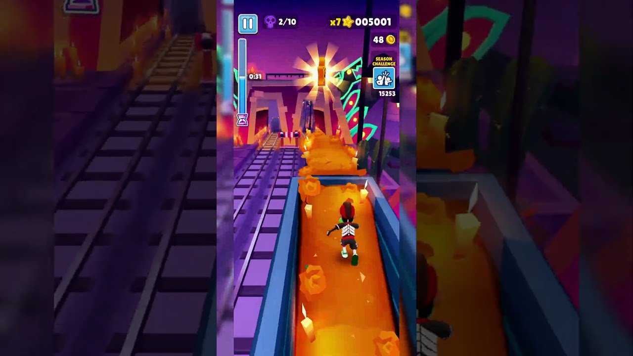 ​My Luckiest Subway Surfers Run EVER! (Clutch Moments Only)